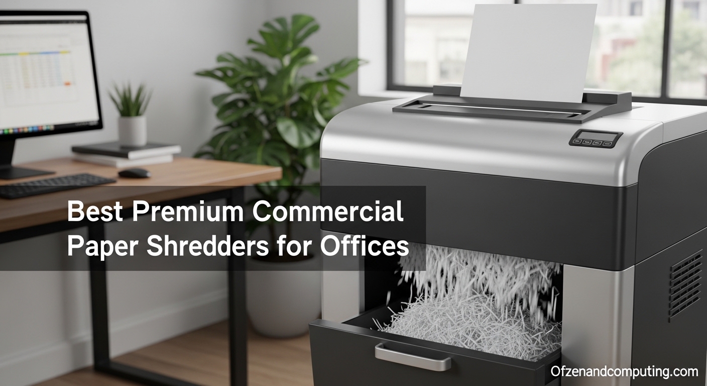 Best Premium Commercial Paper Shredders for Offices