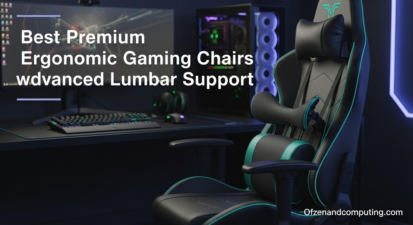 Best Premium Ergonomic Gaming Chairs with Advanced Lumbar Support