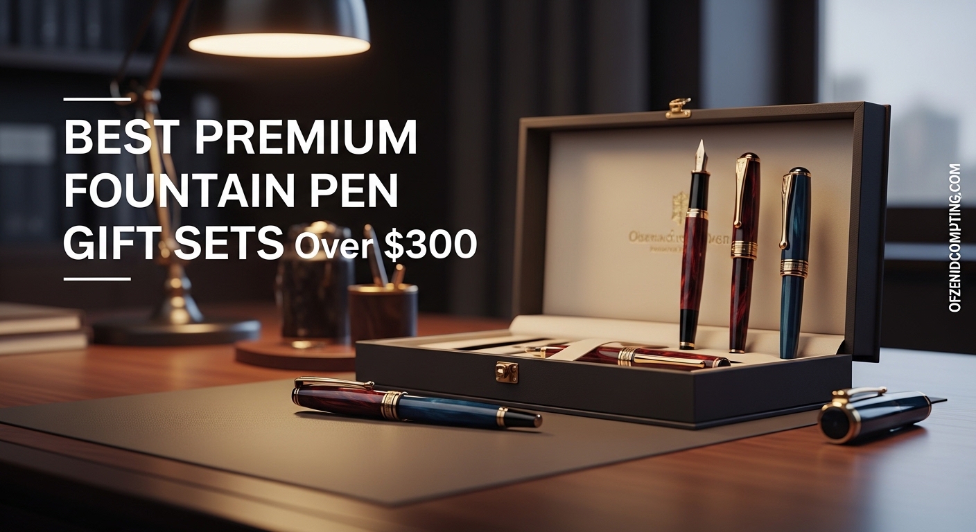 Best Premium Fountain Pen Gift Sets Over $300