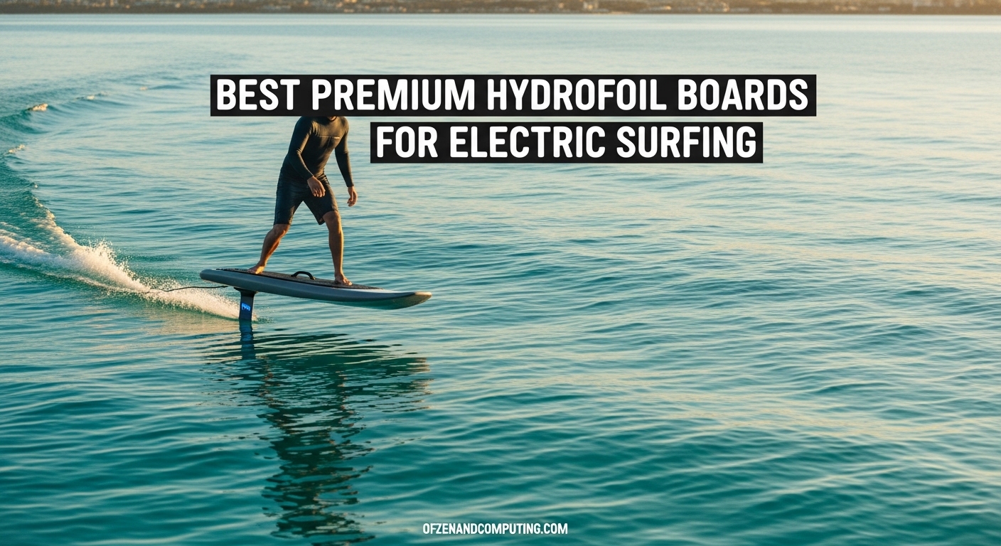 Best Premium Hydrofoil Boards for Electric Surfing