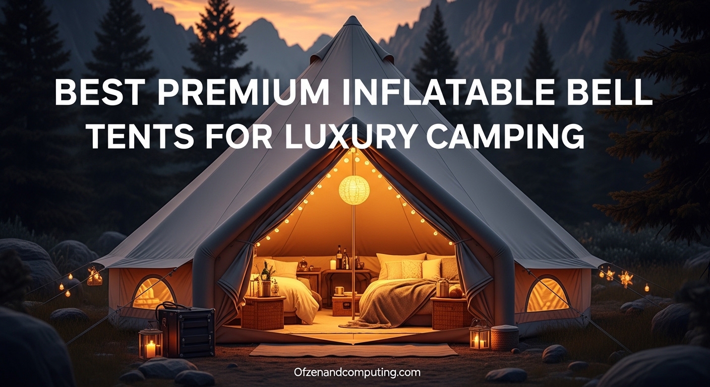 Best Premium Inflatable Bell Tents for Luxury Camping