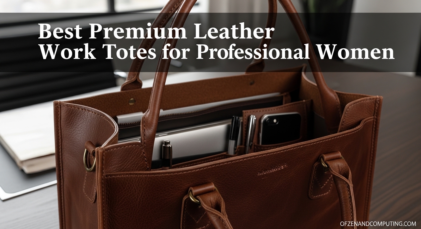 Best Premium Leather Work Totes for Professional Women