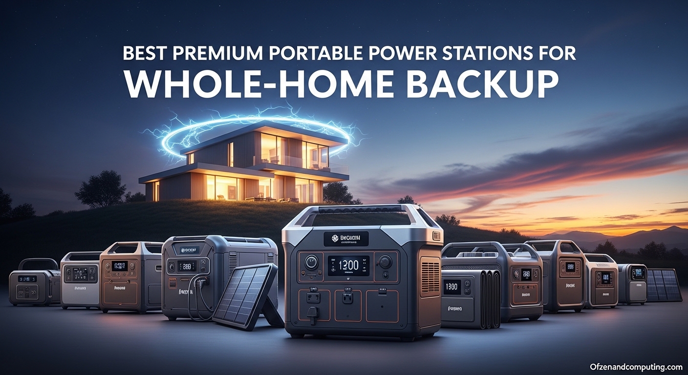 Best Premium Portable Power Stations for Whole-Home Backup