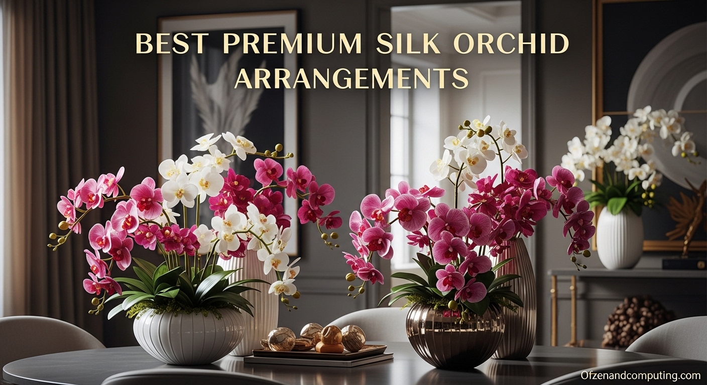 Best Premium Silk Orchid Arrangements