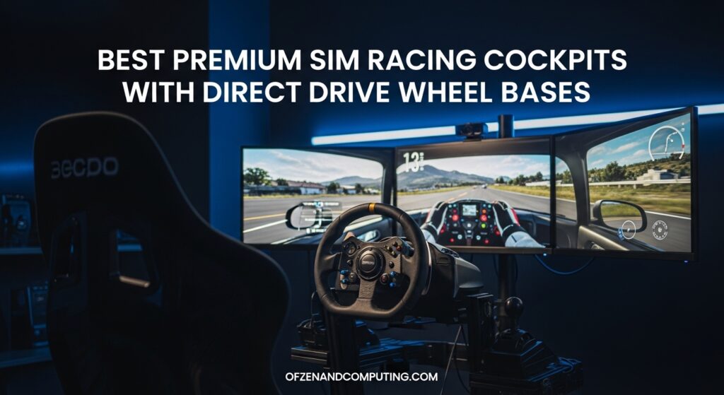 10 Best Premium Sim Racing Cockpits with Direct Drive Wheel Bases (May ...