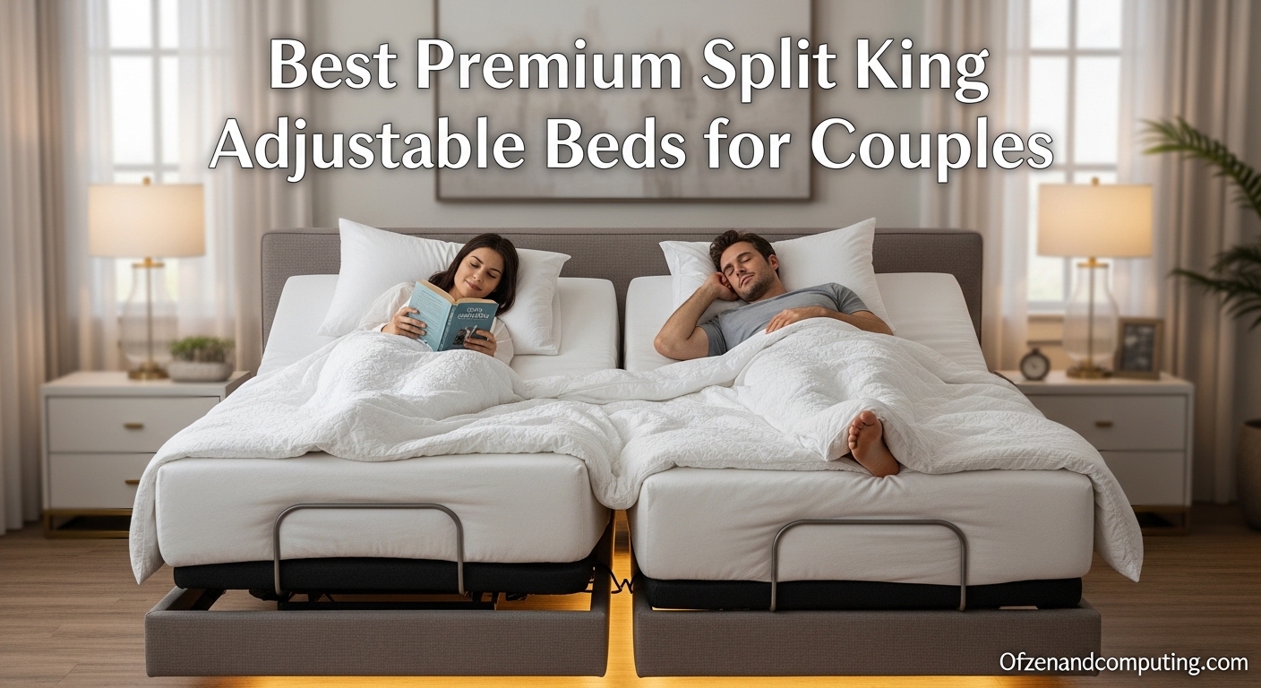 Best Premium Split King Adjustable Beds for Couples