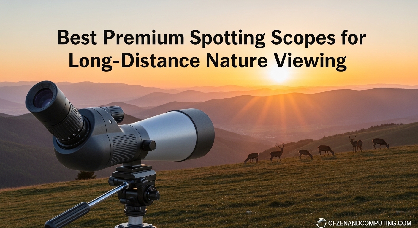Best Premium Spotting Scopes for Long-Distance Nature Viewing