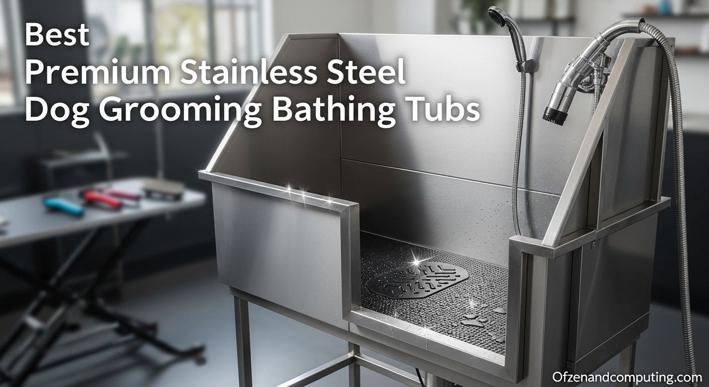 Best Premium Stainless Steel Dog Grooming Bathing Tubs