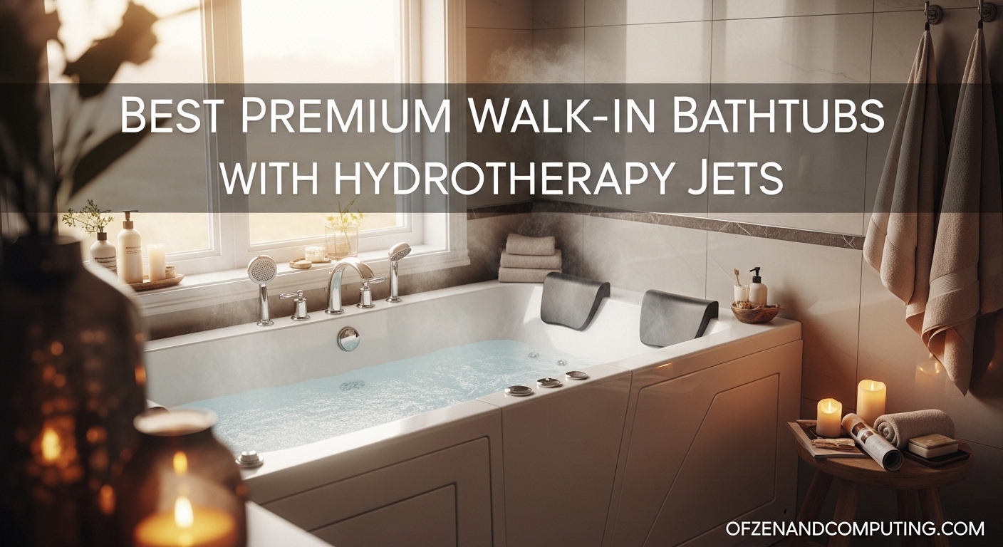 Best Premium Walk-In Bathtubs with Hydrotherapy Jets