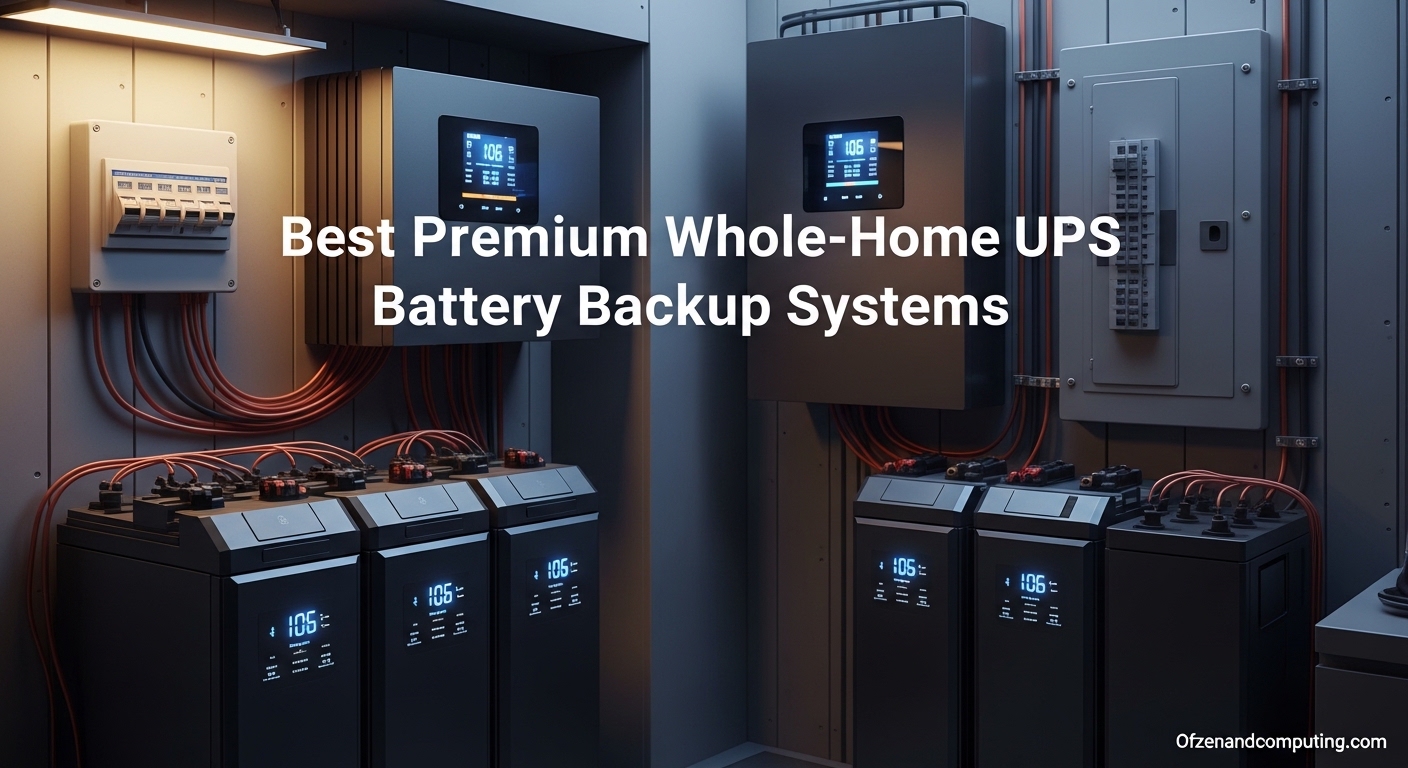 Best Premium Whole-Home UPS Battery Backup Systems