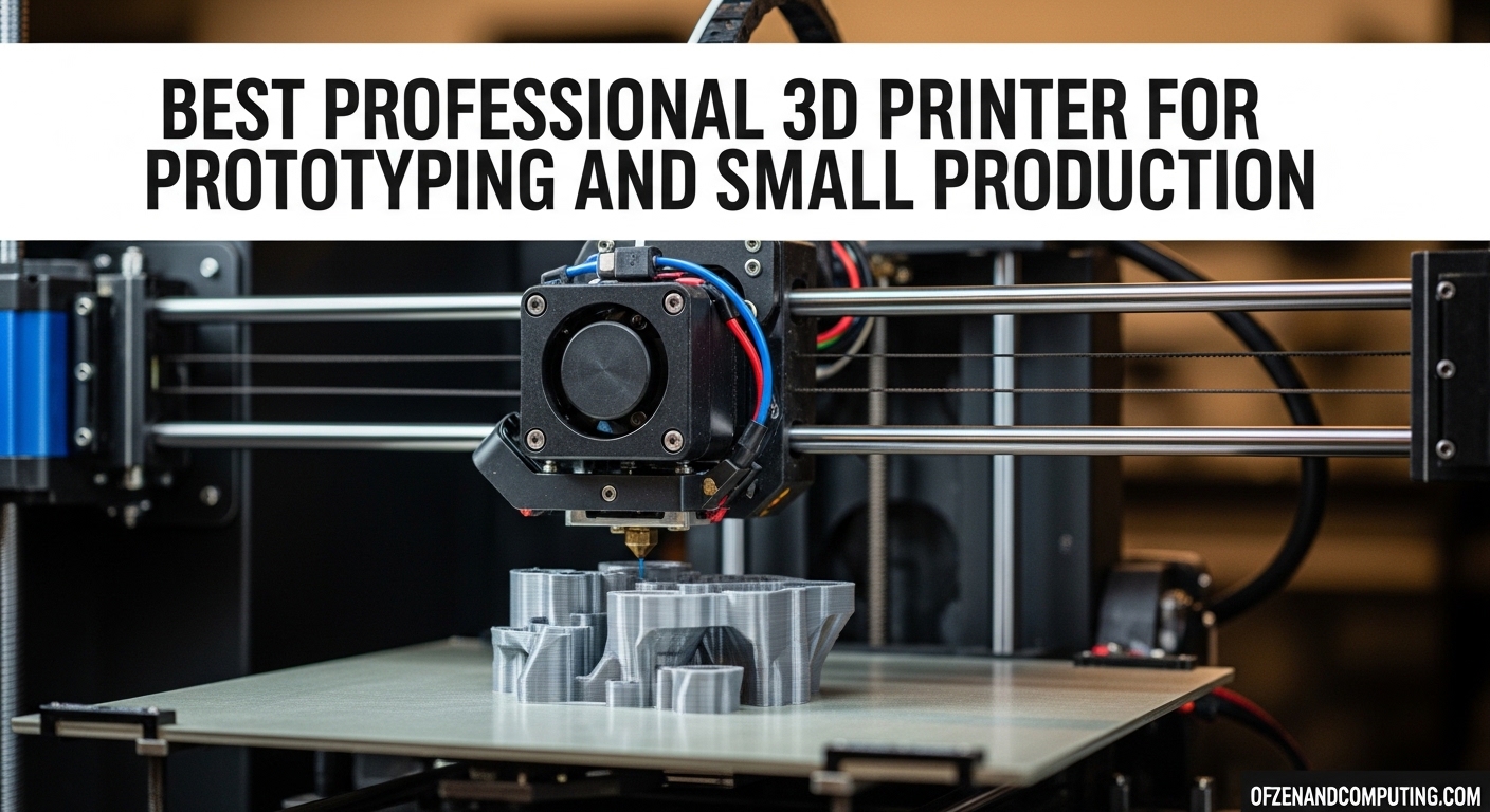 Best Professional 3D Printer for Prototyping and Small Production