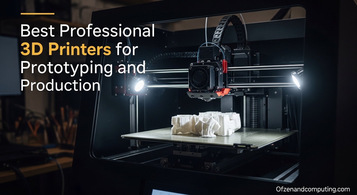 Best Professional 3D Printers for Prototyping and Production