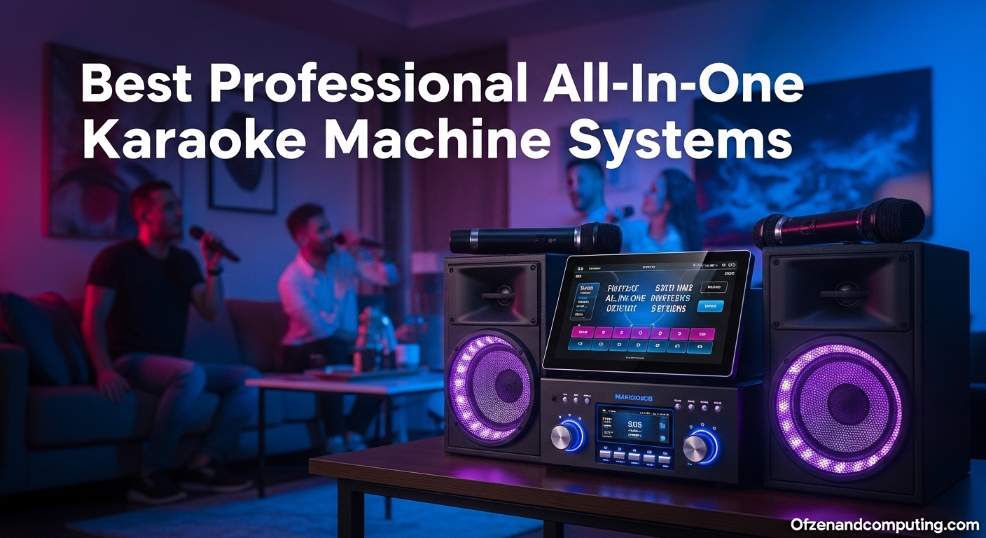 Best Professional All-In-One Karaoke Machine Systems