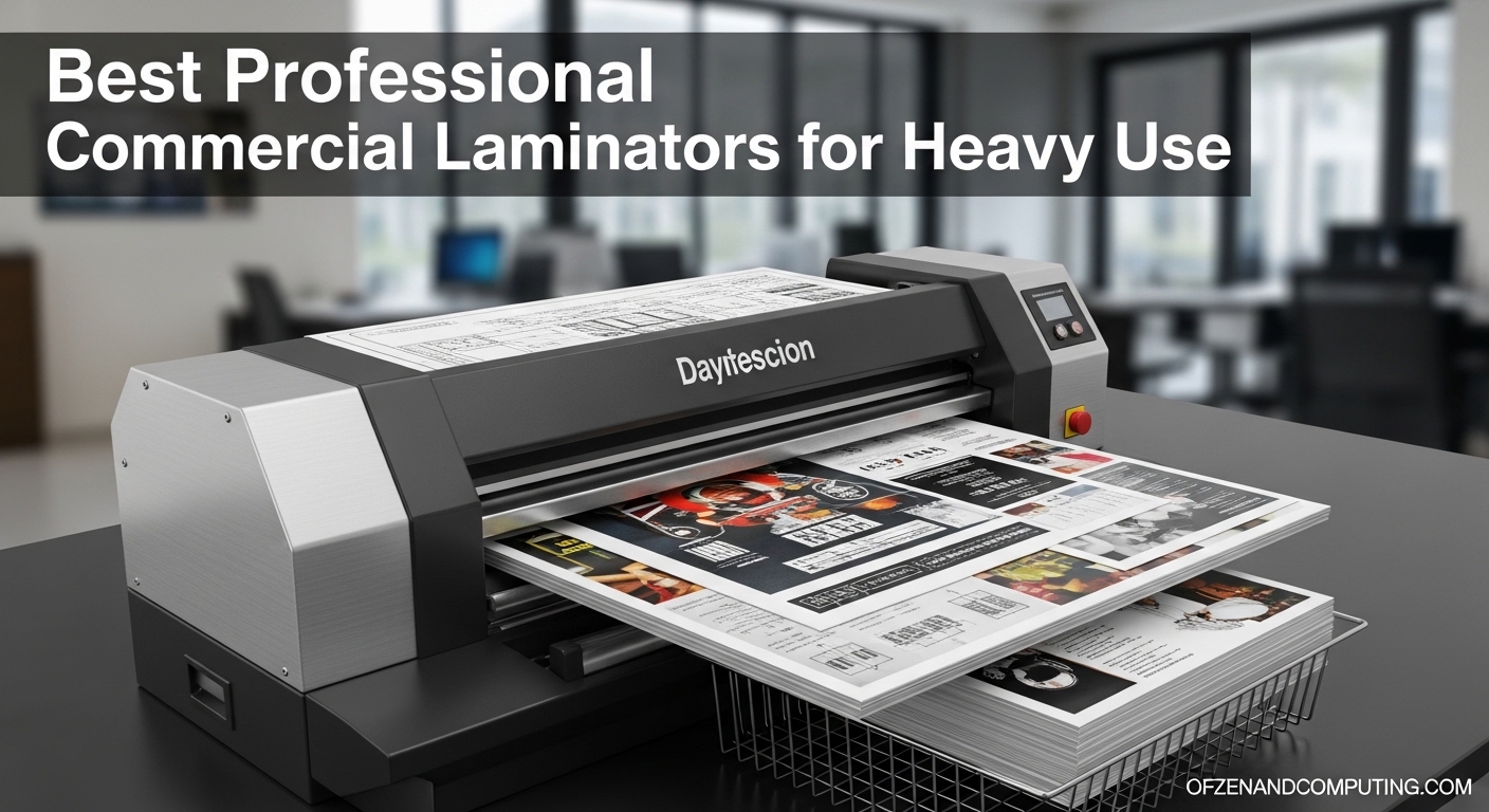 Best Professional Commercial Laminators for Heavy Use