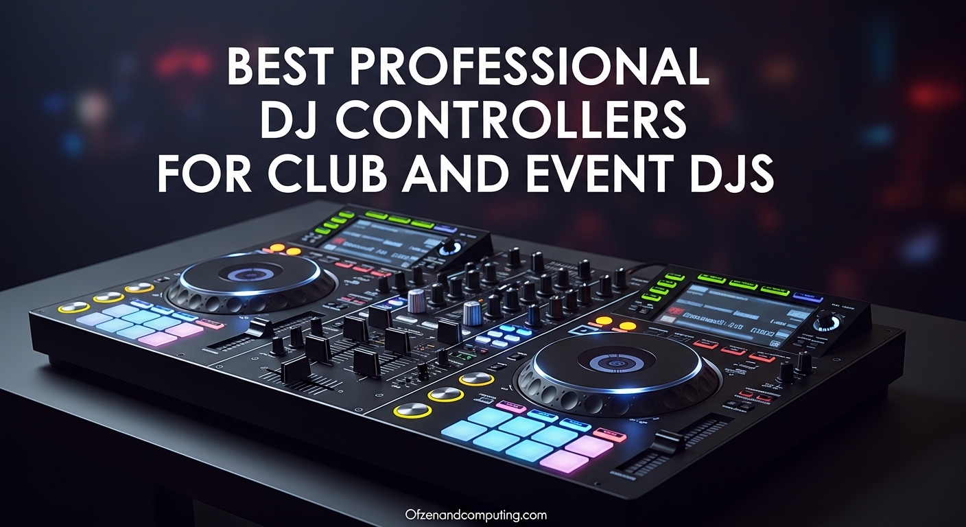 Best Professional DJ Controllers for Club and Event DJs