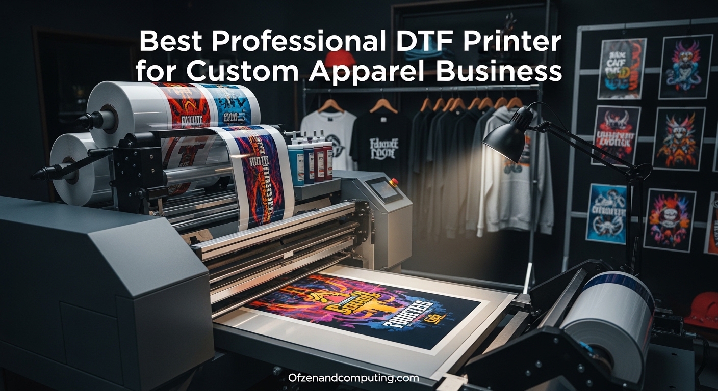 Best Professional DTF Printer for Custom Apparel Business