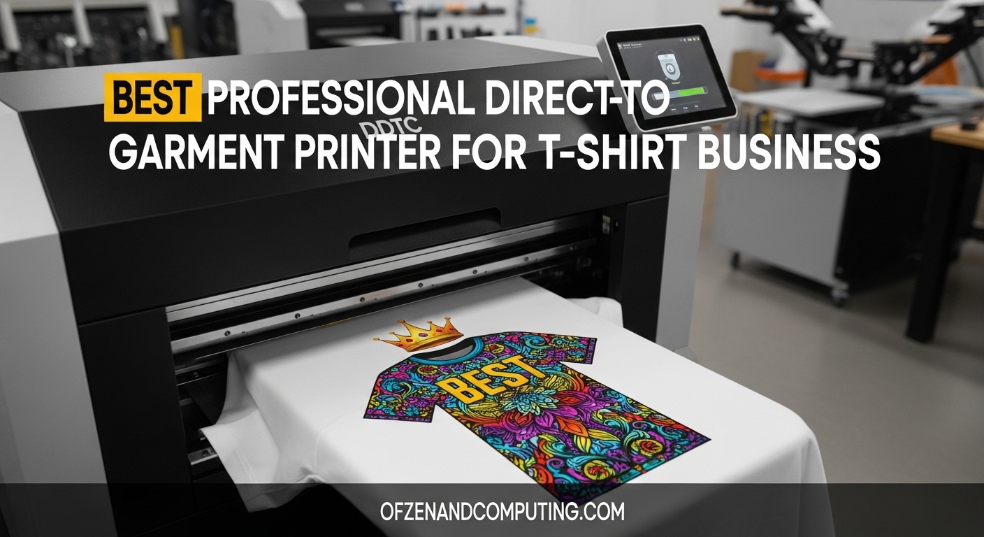 Best Professional Direct-to-Garment Printer for T-Shirt Business