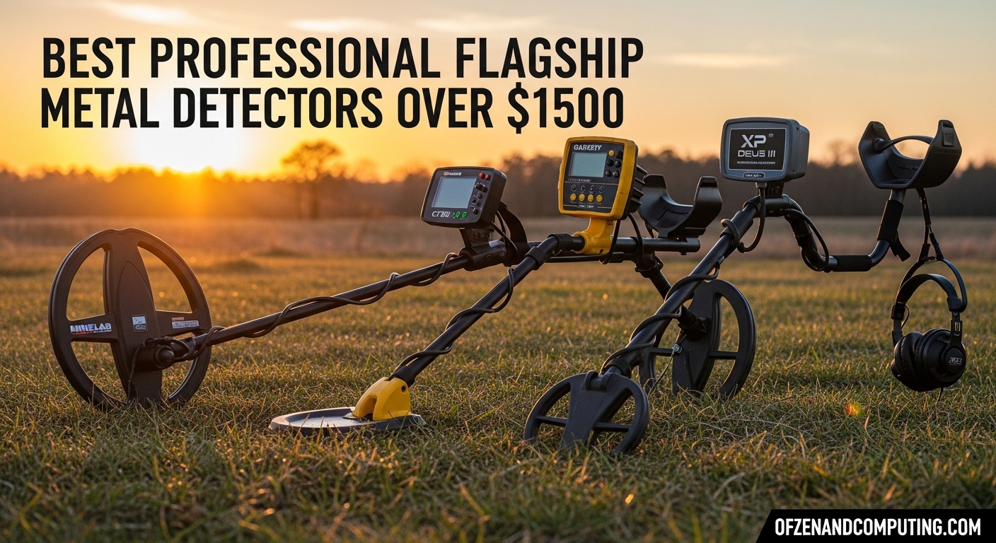 Best Professional Flagship Metal Detectors Over $1500