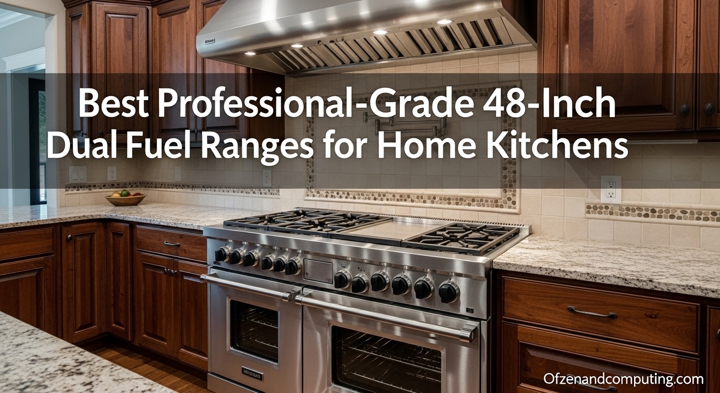 Best Professional-Grade 48-Inch Dual Fuel Ranges for Home Kitchens