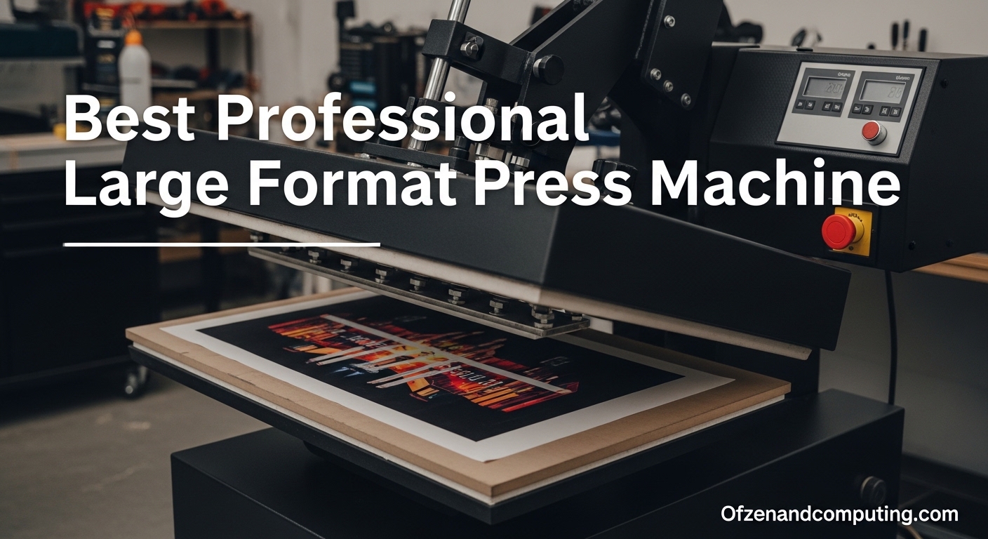 Best Professional Large Format Heat Press Machine