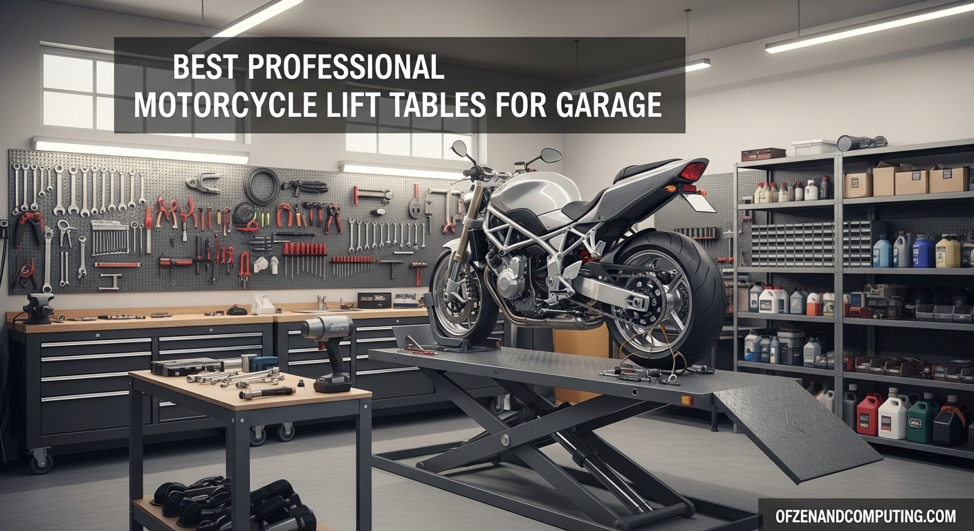 Best Professional Motorcycle Lift Tables for Garage