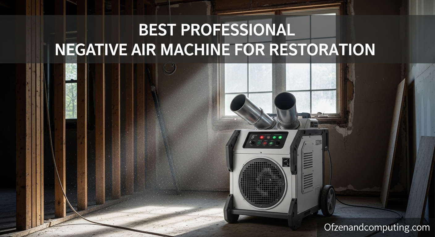 Best Professional Negative Air Machine for Restoration