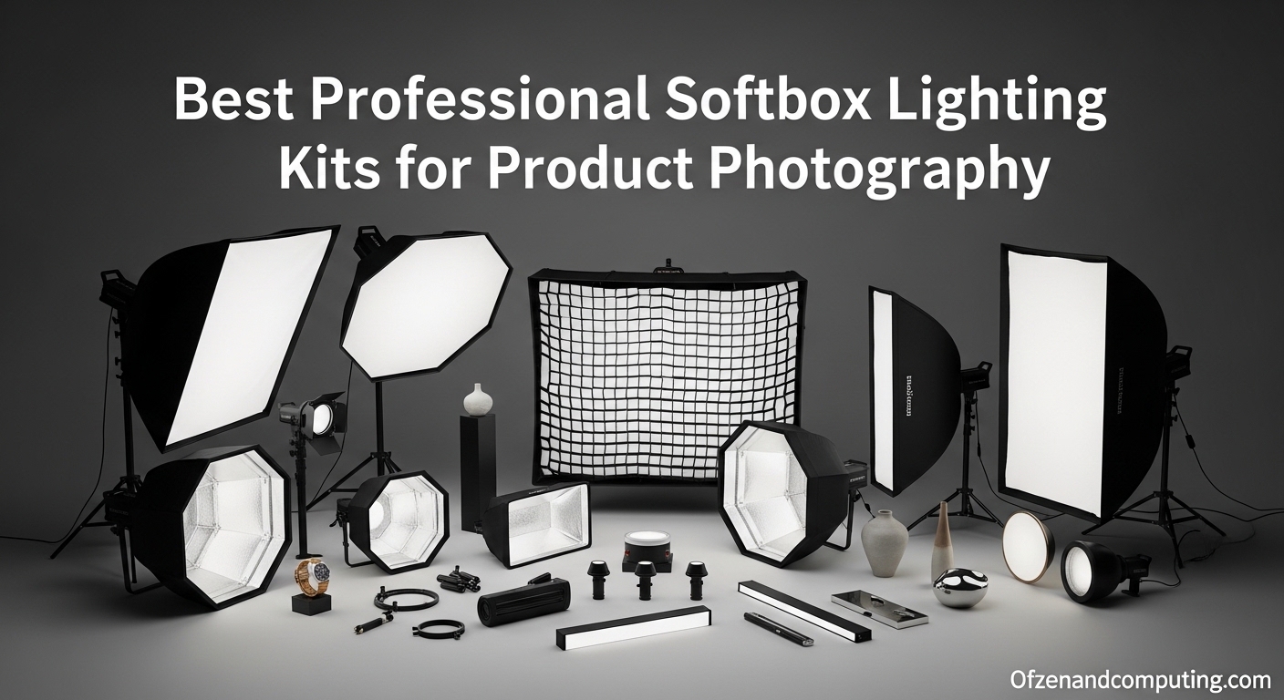 Best Professional Softbox Lighting Kits for Product Photography