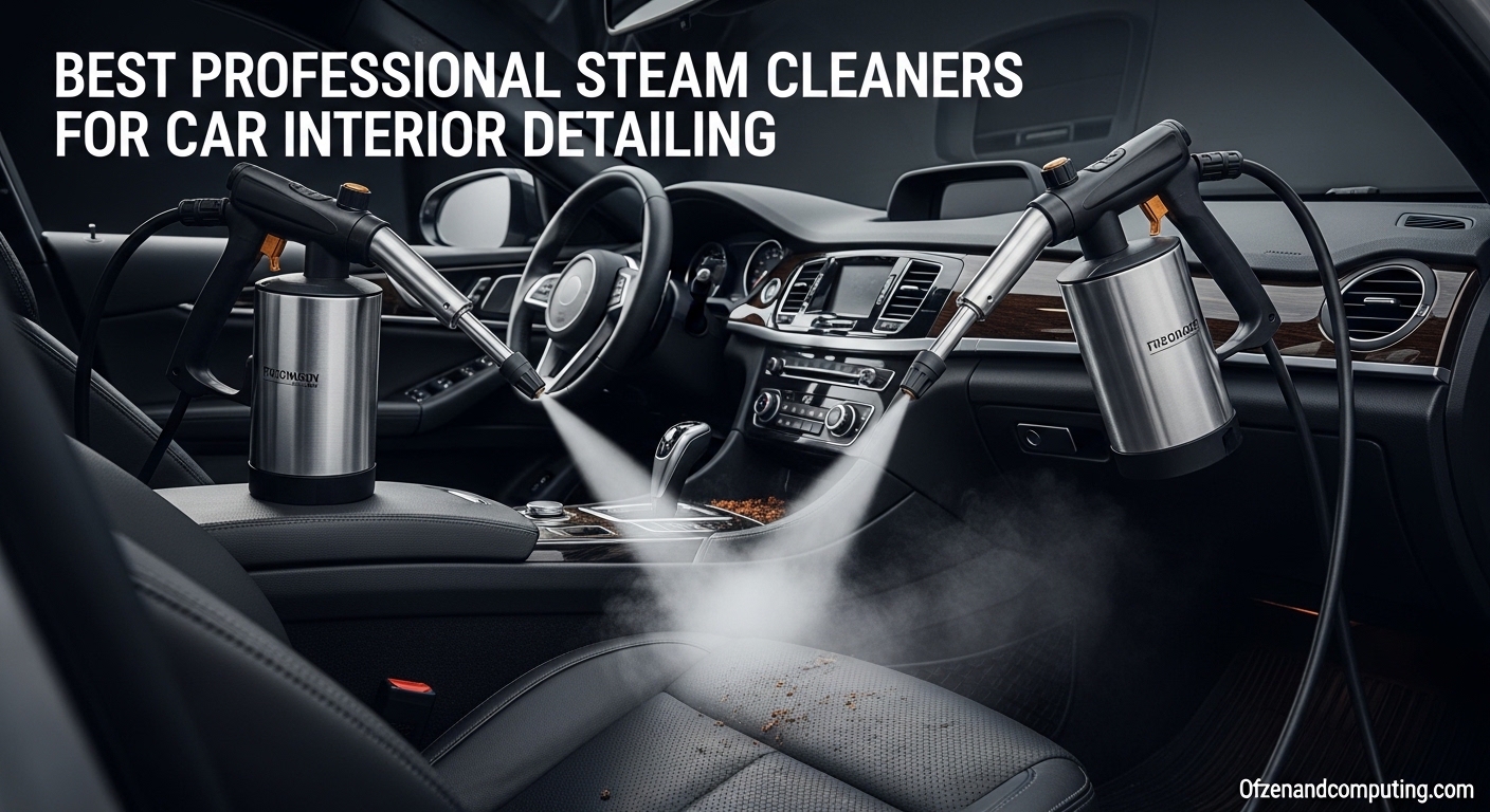 Best Professional Steam Cleaners for Car Interior Detailing