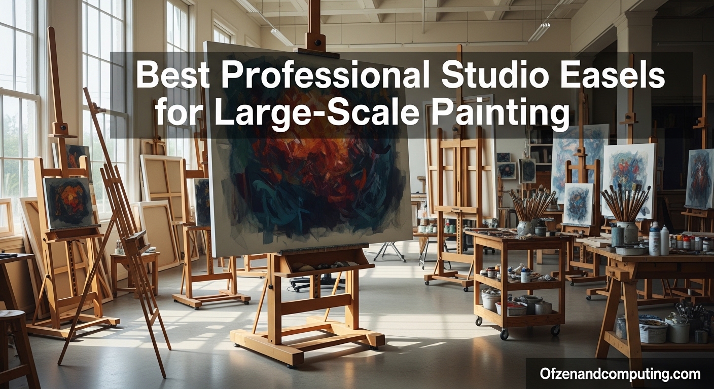 Best Professional Studio Easels for Large-Scale Painting
