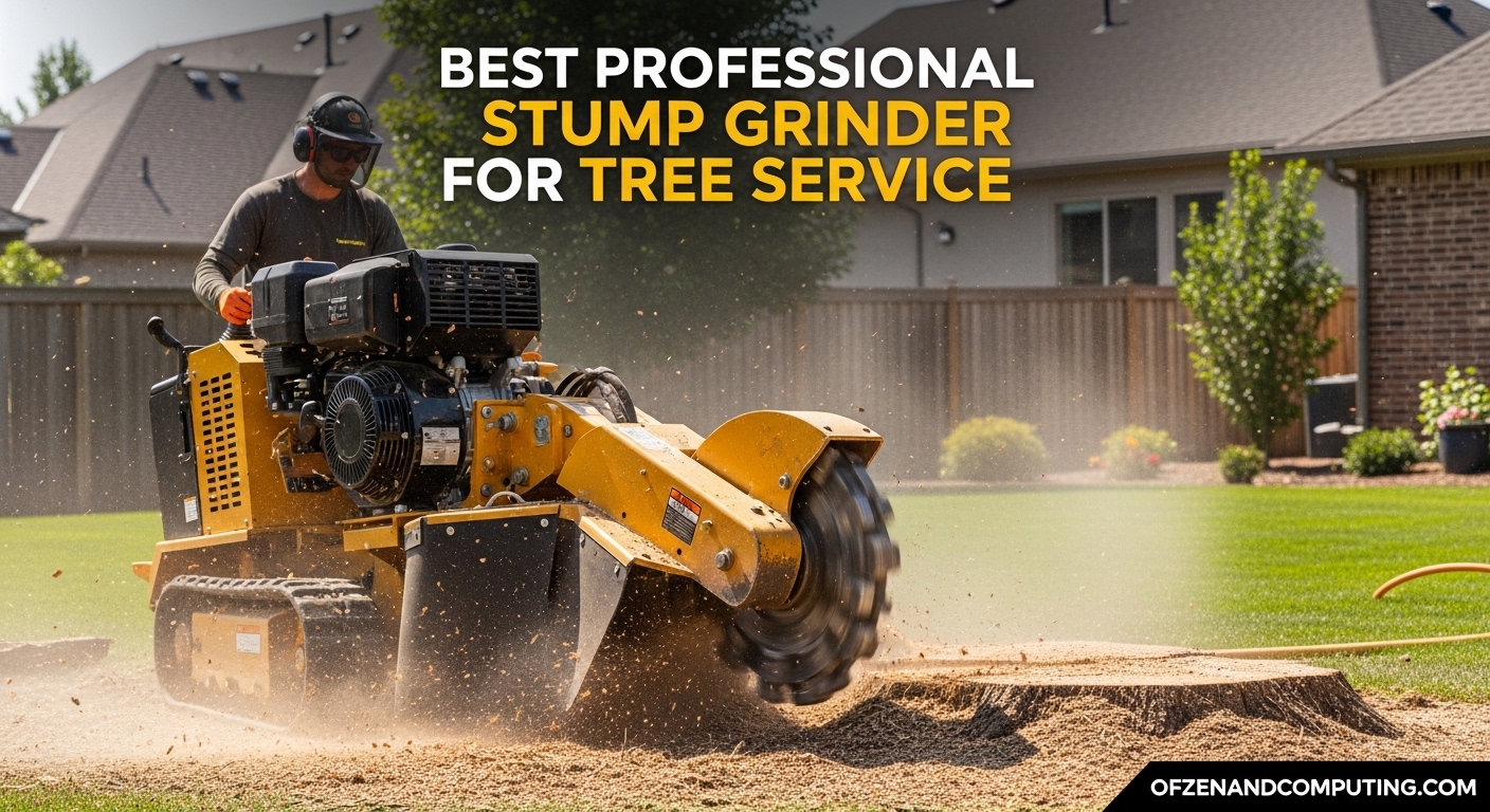 Best Professional Stump Grinder for Tree Service