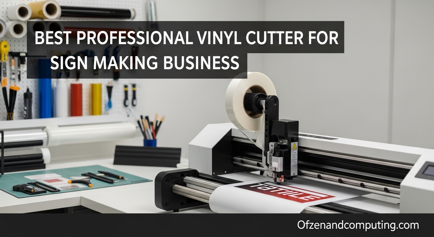Best Professional Vinyl Cutter for Sign Making Business