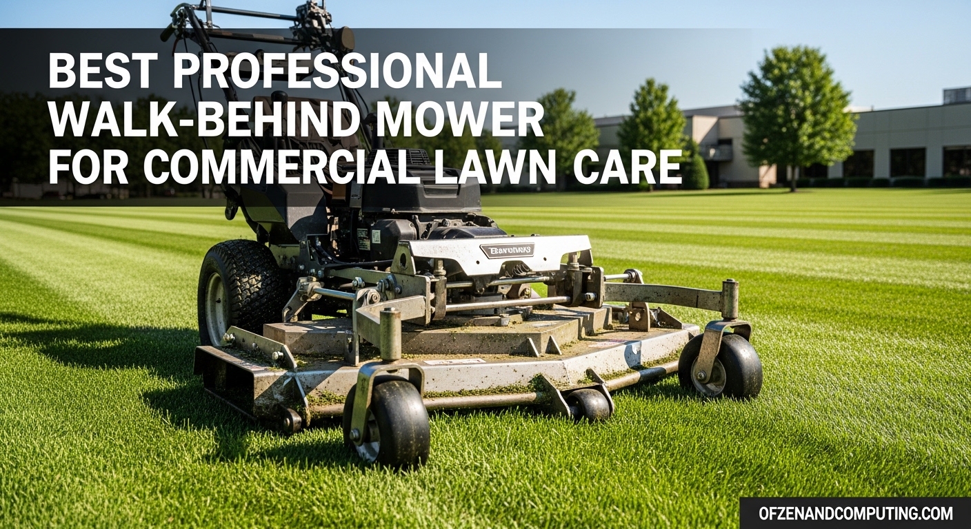 Best Professional Walk-Behind Mower for Commercial Lawn Care