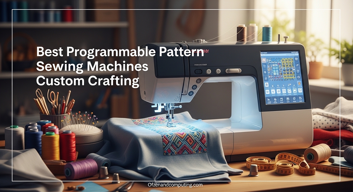 Best Programmable Pattern Sewing Machines Custom Crafting