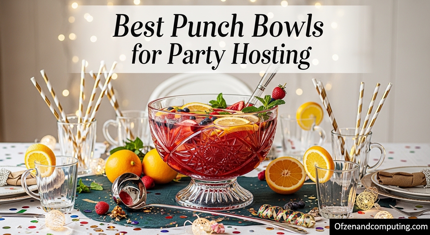 Best Punch Bowls for Party Hosting