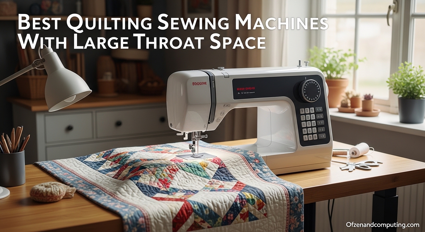 Best Quilting Sewing Machines With Large Throat Space