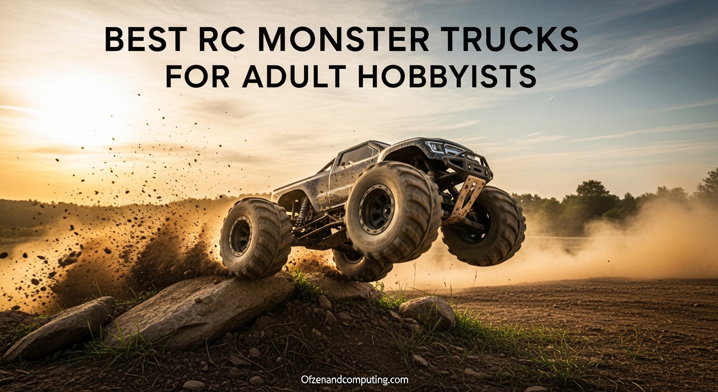 Best RC Monster Trucks for Adult Hobbyists