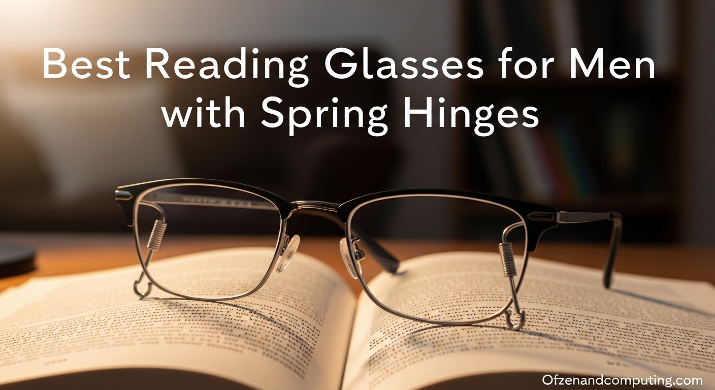 Best Reading Glasses for Men with Spring Hinges