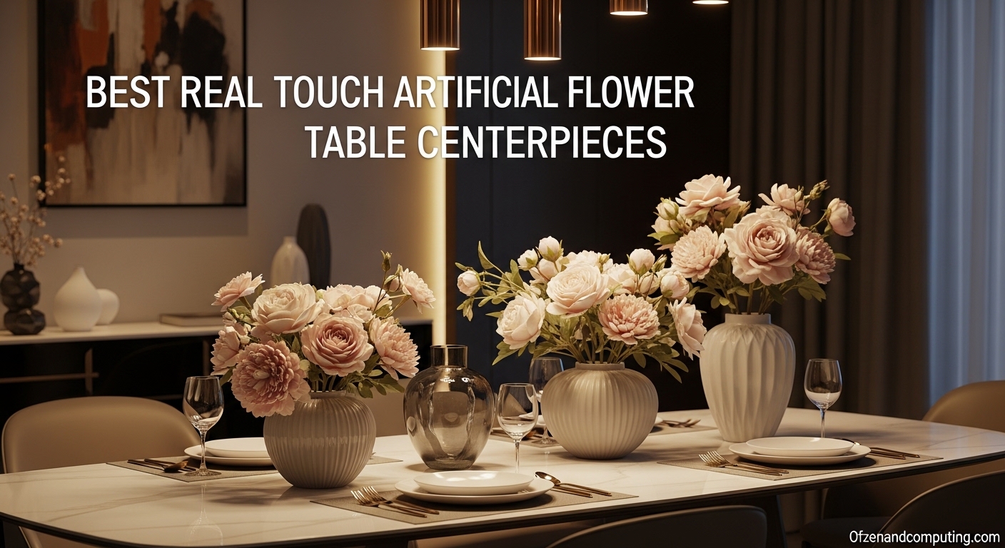 Best Real Touch Artificial Flower Table Centerpieces