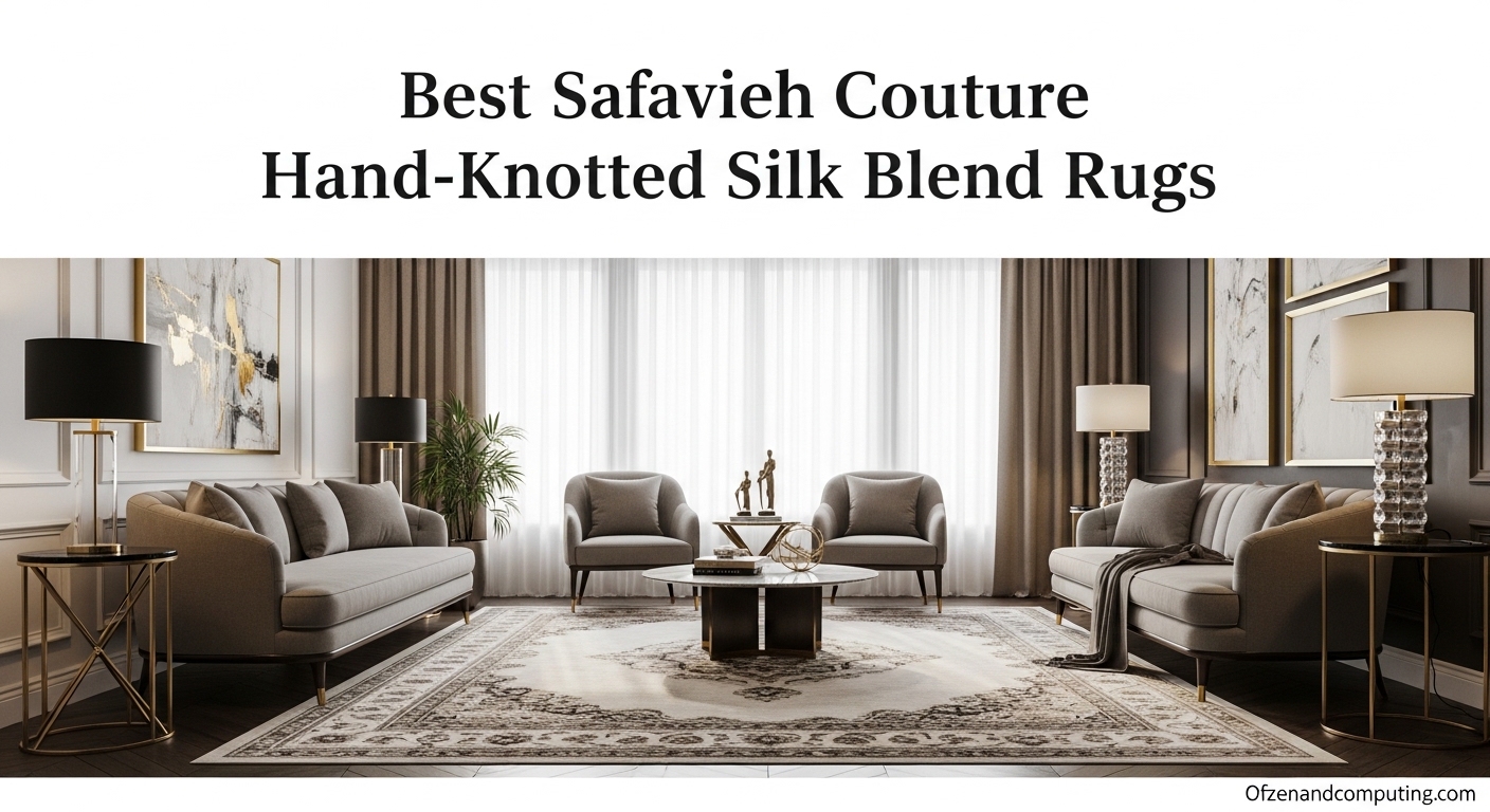 Best Safavieh Couture Hand-Knotted Silk Blend Rugs