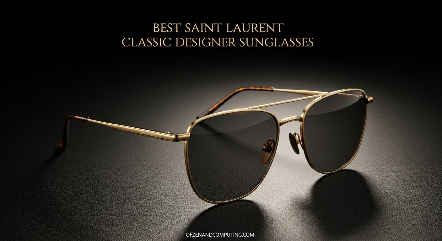 Best Saint Laurent Classic Designer Sunglasses