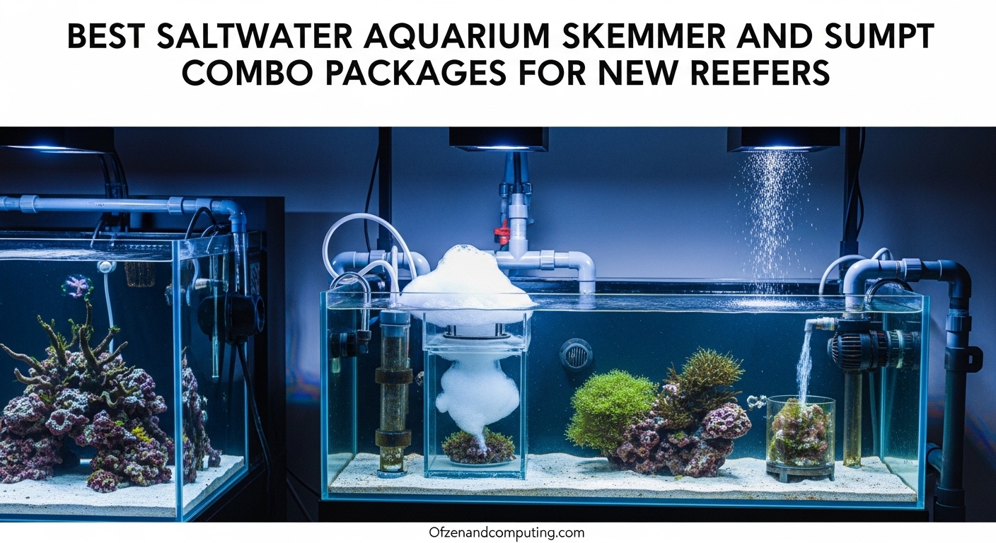 Best Saltwater Aquarium Skimmer and Sump Combo Packages for New Reefers