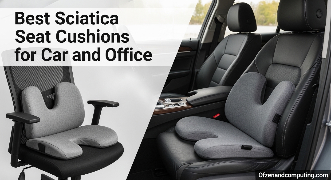 Best Sciatica Seat Cushions for Car and Office