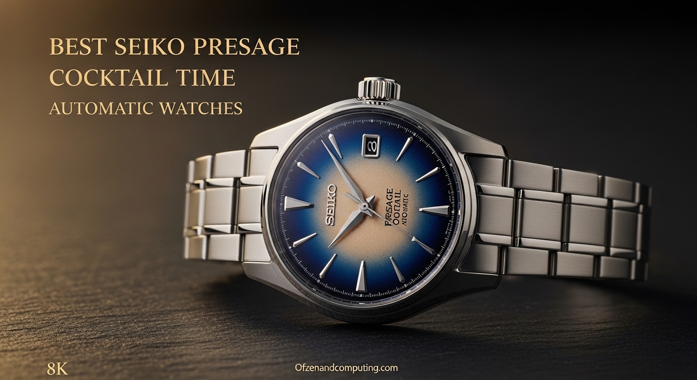 Best Seiko Presage Cocktail Time Automatic Watches