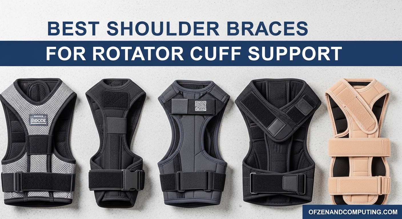 Best Shoulder Braces for Rotator Cuff Support
