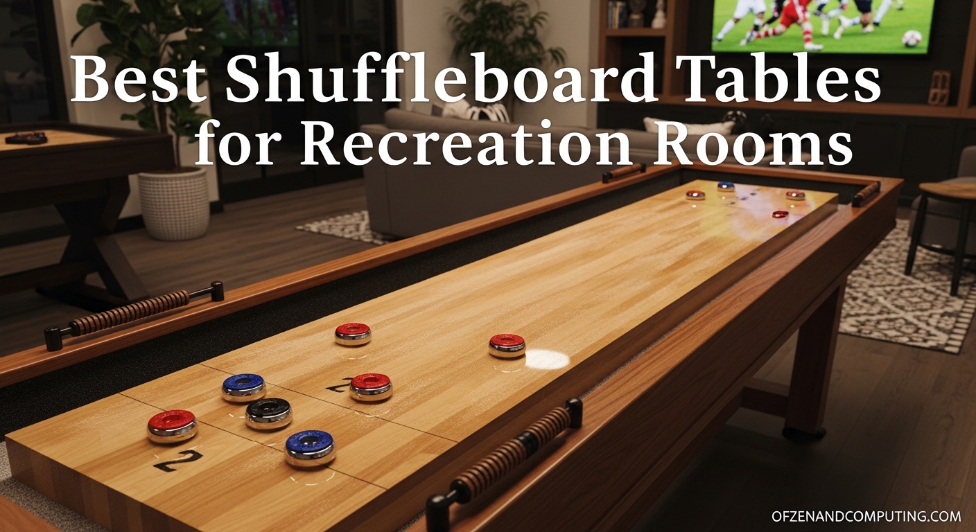 Best Shuffleboard Tables for Recreation Rooms