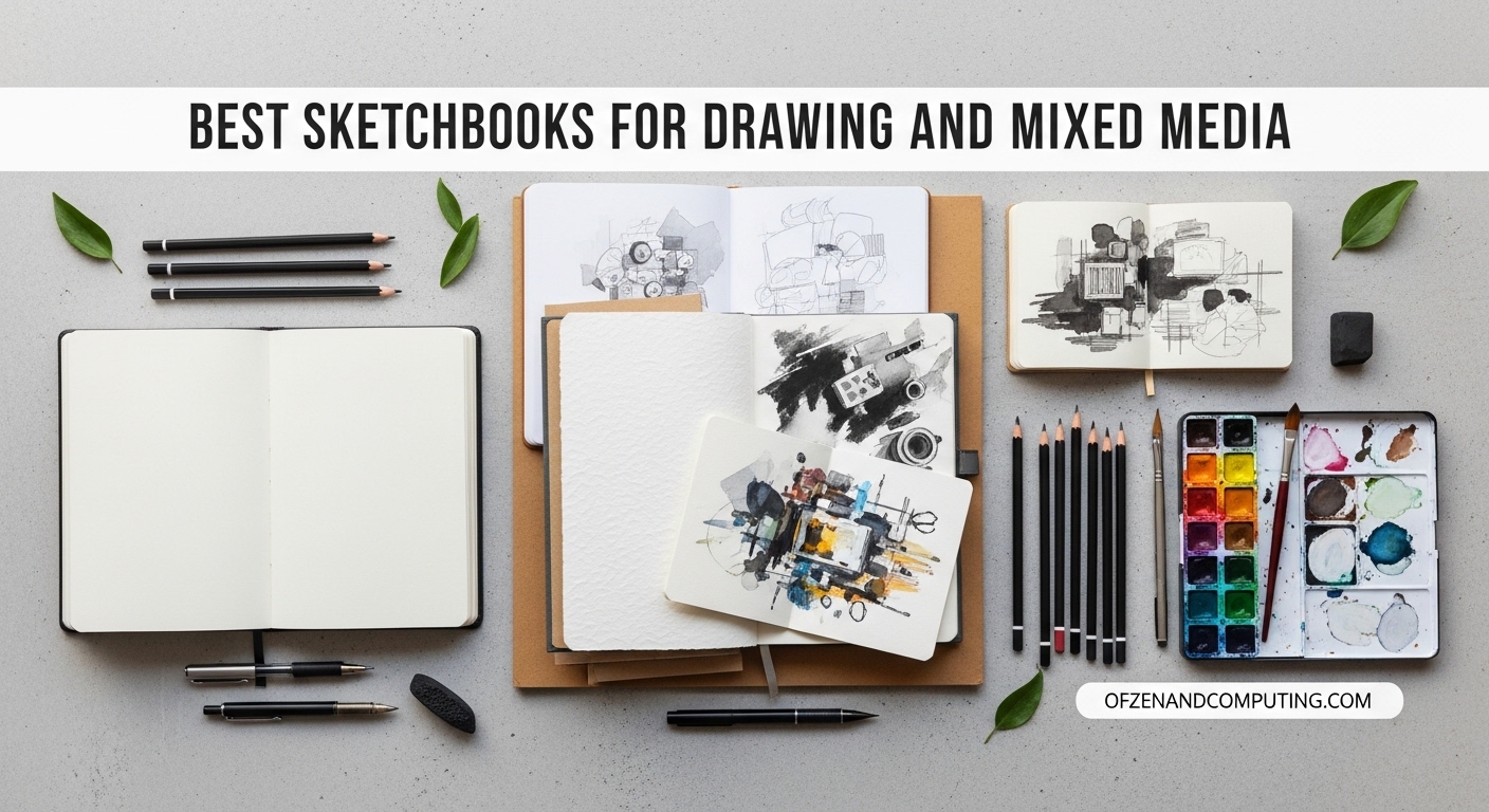 Best Sketchbooks for Drawing and Mixed Media