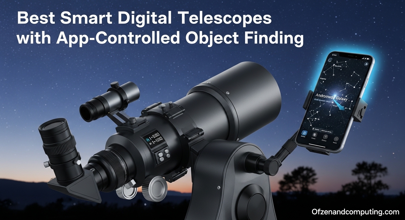 Best Smart Digital Telescopes with App-Controlled Object Finding