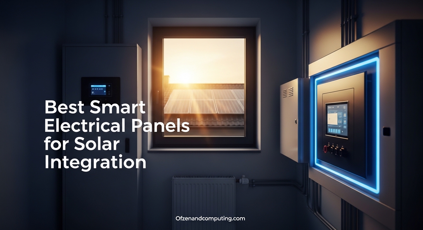 Best Smart Electrical Panels for Solar Integration