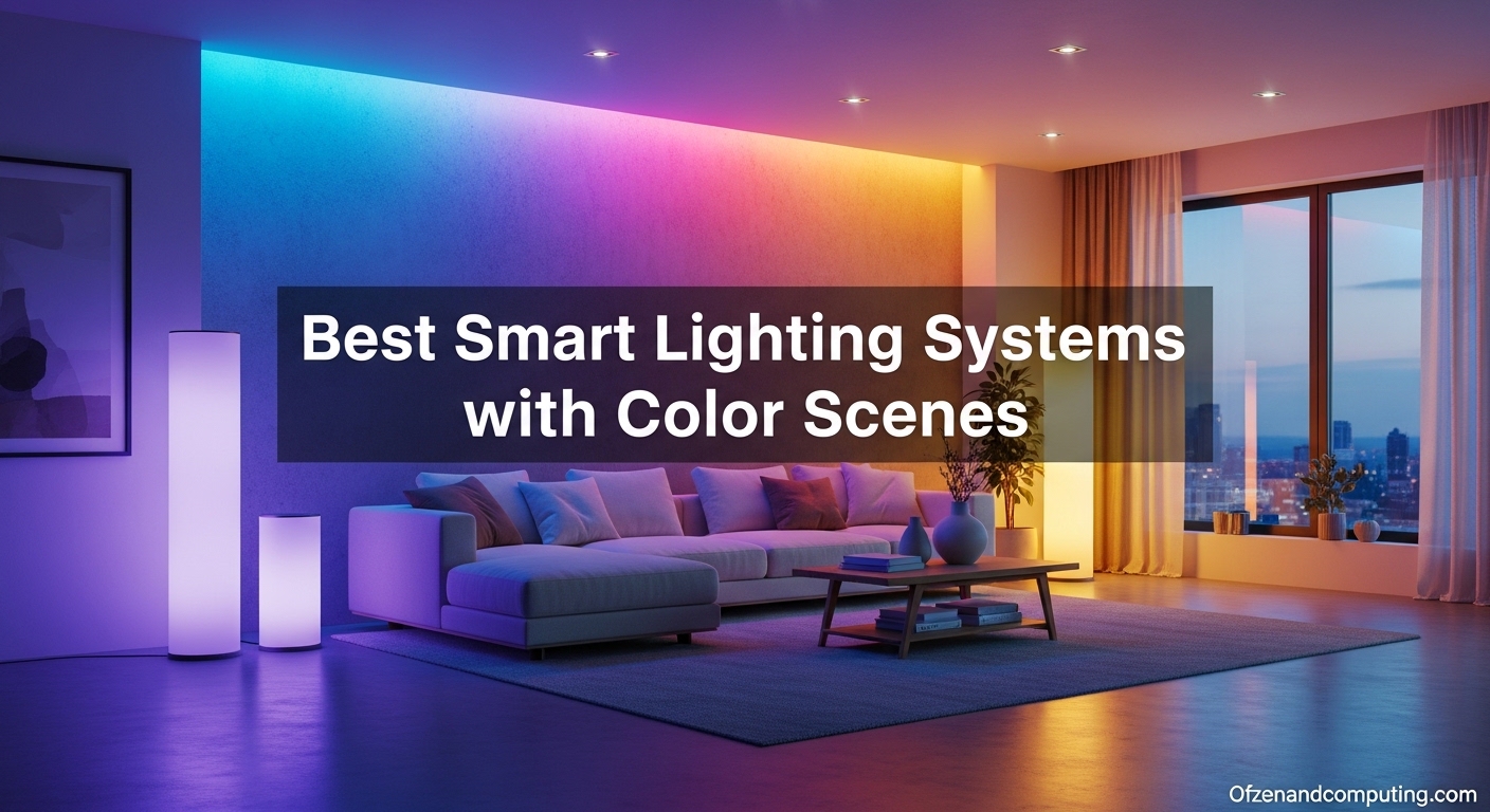 Best Smart Lighting Systems with Color Scenes