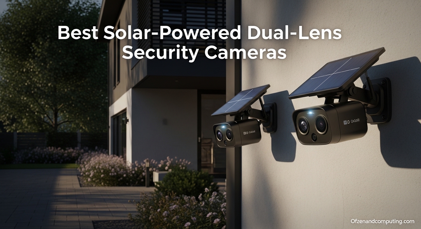 Best Solar-Powered Dual-Lens Security Cameras
